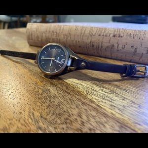 Brown Leather Fossil Watch